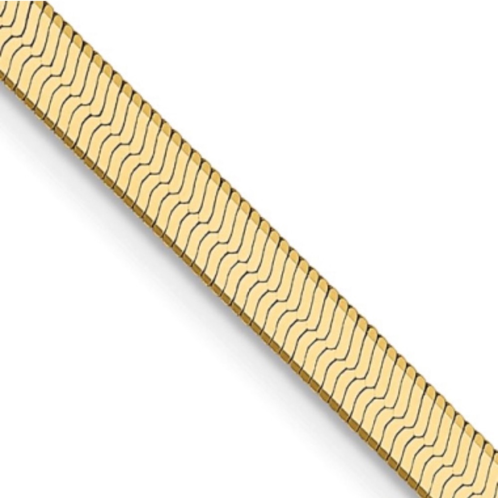24k gold plated herringbone layering necklace authentic, Brand NEW! trending 22’ - Picture 8 of 14